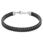 SAVE BRAVE PEYOTE TERNARY BLACK HEMATITE BRACELET