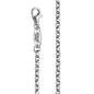 SAVE BRAVE 2.35MM STEEL ANCHOR CHAIN NECKLACE