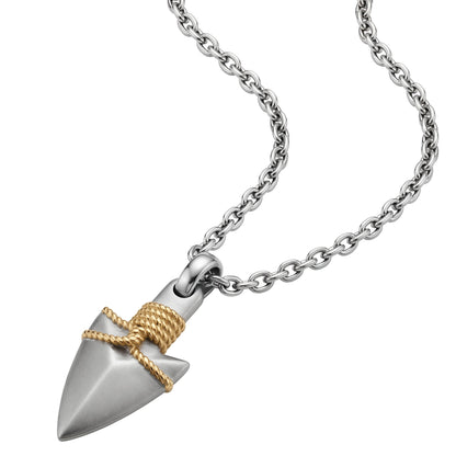SAVE BRAVE ARROW HEAD NECKLACE
