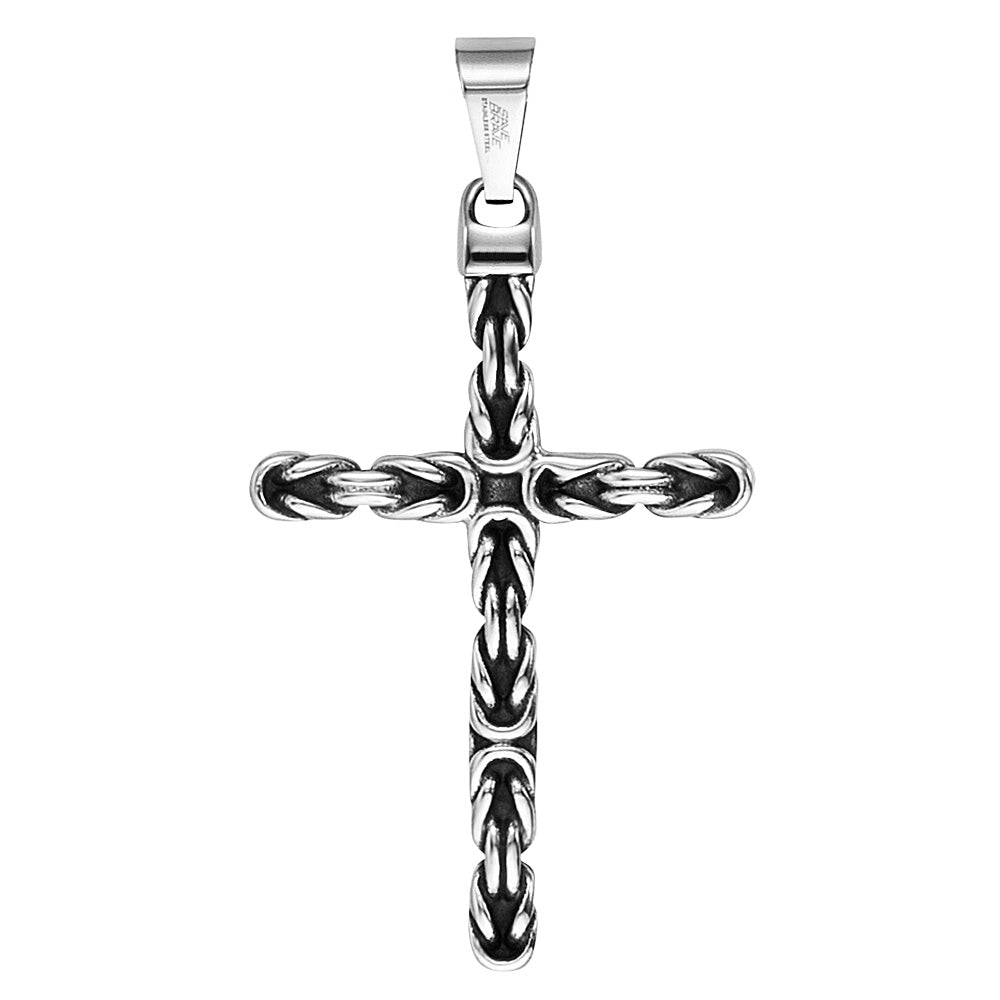 SAVE BRAVE DAN KNOT CROSS NECKLACE