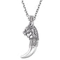SAVE BRAVE STEEL DRAGON TOOTH NECKLACE