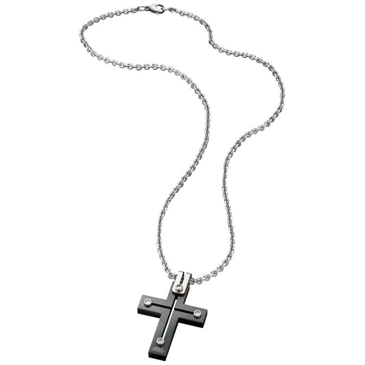 SAVE BRAVE JULIUS CROSS NECKLACE