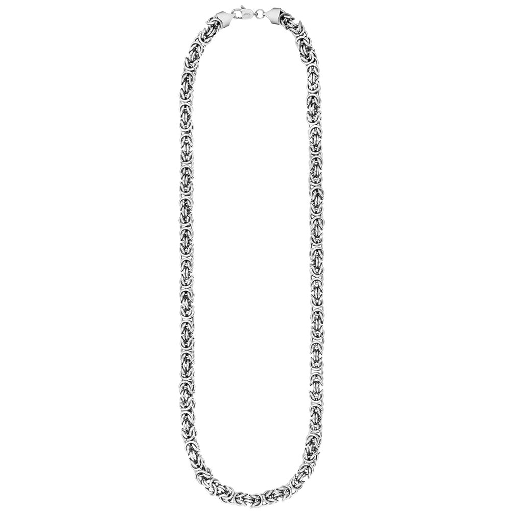 SAVE BRAVE 6.5MM LARRY STAINLESS STEEL CHAIN NECKLACE