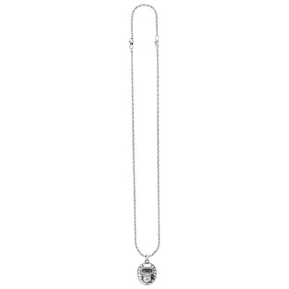 SAVE BRAVE TITUS GORILLA STEEL NECKLACE